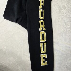 Vintage Champion Brand Black Size Small Purdue‎ Sweatpants NCAA